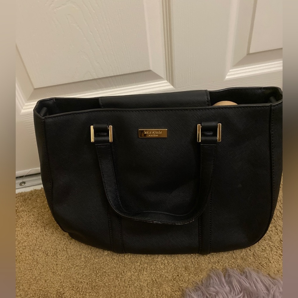 Kate Spade Black Messenger Bag